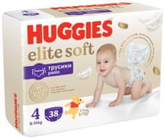 Huggies Elite Soft Pants št.4, 38 kosov