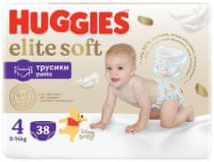 Huggies Elite Soft Pants št.4, 38 kosov