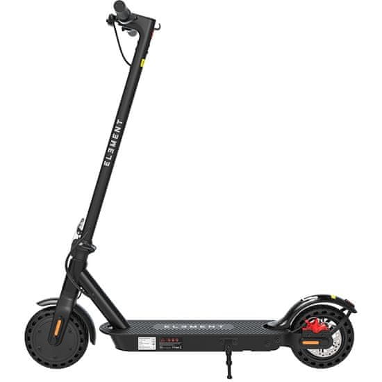 Element S2 električni zložljiv skiro, 350 W, 21,6 cm (8,5), črn