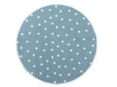 eoshop Otroška preproga Polka dot mint (Varianta: 200 x 200 cm)