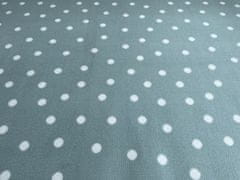 eoshop Otroška preproga Polka dot mint (Varianta: 200 x 200 cm)