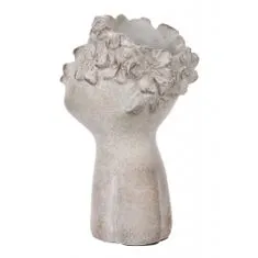 Autronic Ovitek za rože beton , obraz glave BMO3275