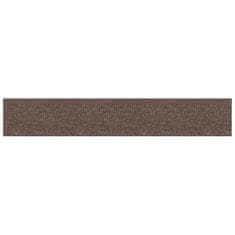 Vidaxl Stenski paneli 12 kosov taupe 90x15 cm blago 1,62 m²