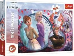 Trefl Puzzle Frozen 2 - Sestrina pustolovščina / 160 kosov
