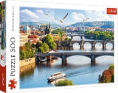 Trefl Puzzle Praški mostovi, Češka / 500 kosov