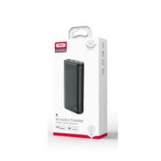 XO Prenosna baterija za hitro polnjenje powerbank XO PR150 20000mAh, 1xUSB 3.0 QC 1x Type-C PD 20W,