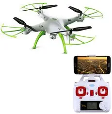 Syma X5HW 2,4GHz RC Dron Wi-Fi Kamera Bela