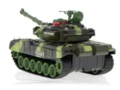 Aga RC Vojni tank 9993 2.4 GHz gozdna kamuflaža