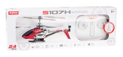 Syma RC helikopter SYMA S107H 2,4GHz RTF rdeča