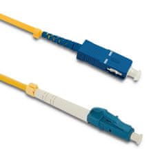 Qoltec qoltec patchcord optično vlakno lc/upc - sc/upc | singlemode | 9/125 | g652d | simplex | 2m