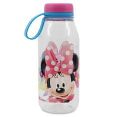 Stor Plastenka s silikonsko zanko MINNIE MOUSE, 460ml, 15536