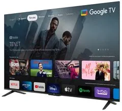 TCL 58P635 4K HDR televizor, Google TV, Dolby Audio