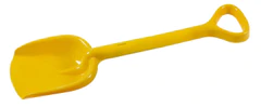 Androni Lopata za pesek - 55 cm, rumena