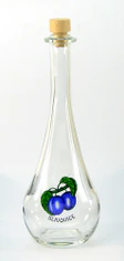 Steklena steklenica 500ml GOCCIA z zamaškom