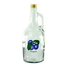 Steklena steklenica 1750ml FRUCO s pokrovom SWESTKA