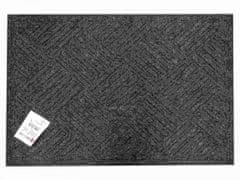 Tragar Podloga za vrata 40x60cm guma/koberec EASY črna/siva/rjava