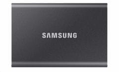 Samsung Prenosni SSD T7 2TB / USB 3.2 Gen 2 / USB-C / Zunanji / Sivi