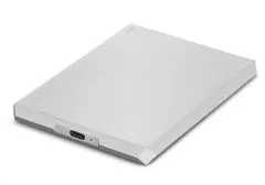 LaCie HDD Zunanji mobilni disk 2,5" 4 TB - USB 3.1 tipa C, srebrn