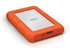 LaCie HDD zunanji robustni mini 2,5" 2TB - USB 3.0, oranžna