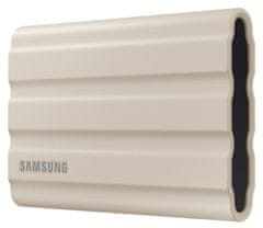 Samsung Prenosni SSD T7 Shield 2TB / USB 3.2 Gen 2 / USB-C / zunanji / bež