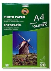 Koh-i-Noor fotografski papir A4 sijajni 200g 20 kosov