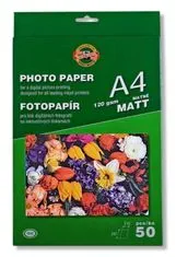 Koh-i-Noor fotopapir A4 mat 120g 50 kosov