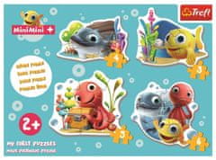 Trefl Baby puzzle Fish MiniMini 4v1 (3,4,5,6 kosov)