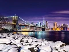 Ravensburger Puzzle Zima v New Yorku 1500 kosov