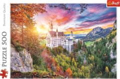 Trefl Puzzle Pogled na grad Neuschwanstein, Nemčija 500 kosov