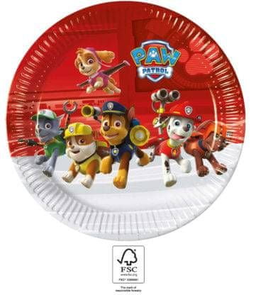 Procos Papirnati krožnik za zabavo 23 cm Paw Patrol -