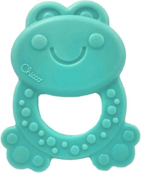 Chicco Eco+ Žabica Burt Teether modra 3m+