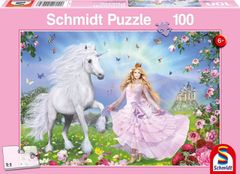 Schmidt Puzzle Princesa enorogov 100 kosov