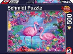 Schmidt Puzzle Flamingos 500 kosov