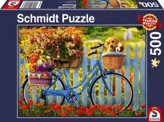 Schmidt Puzzle Nedeljski počitek s prijatelji 500 kosov