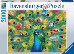 Ravensburger Peacock Country Puzzle 2000 kosov