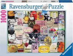 Ravensburger Etikete za vino 1000 kosov