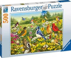 Ravensburger Ptice na travniku sestavljanka 500 kosov