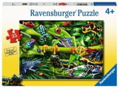 Ravensburger Puzzle Neverjetne dvoživke 35 kosov