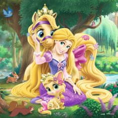 Ravensburger Puzzle Disneyjeve princese in njihove živali 3x49 kosov