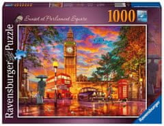 Ravensburger Puzzle - Sončni zahod ob Big Benu 1000 kosov