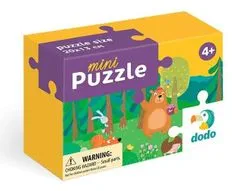 DoDo Puzzle mini Teddy in njegovi prijatelji 35 kosov