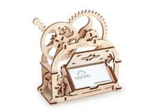 UGEARS 3D lesena mehanska sestavljanka Business Card Box