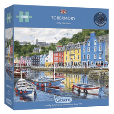 Gibsons Puzzle Tobermory, Škotska 1000 kosov