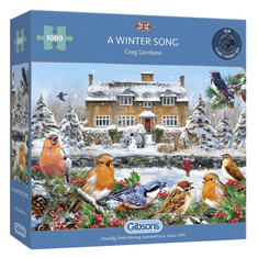 Gibsons Winter Song Puzzle 1000 kosov