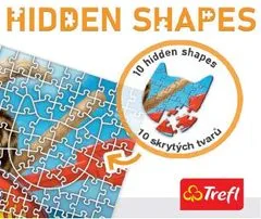 Trefl Puzzle Skrite oblike - Izlet s prikolico / 1003 kosov