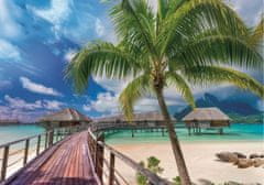 Trefl Puzzle UFT Wanderlust: Paradise Beach in Bora-Bora 1000 kosov