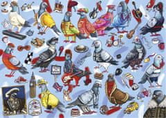 Gibsons Pigeons of Britain Puzzle 1000 kosov