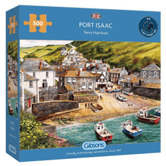 Gibsons Puzzle Port Isaac, Cornwall 500 kosov