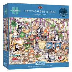Puzzle Gerty's Garden Retreat 1000 kosov
