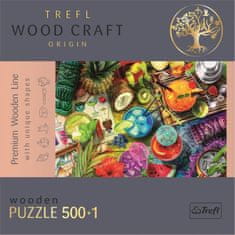 Trefl Wood Craft Origin Puzzle Barvni koktajli 501 kosov